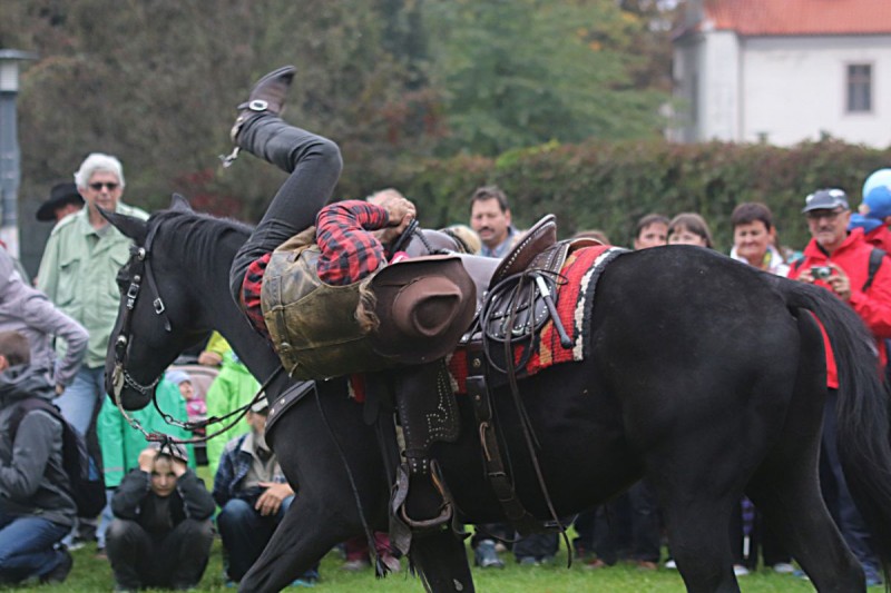 Budějovický western - městečko
